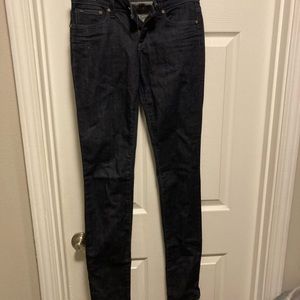 Joe dark straight legged jeans